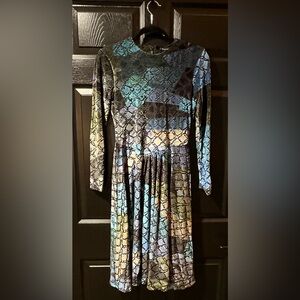 NEW Ermanna Velvet Dress NWOT
